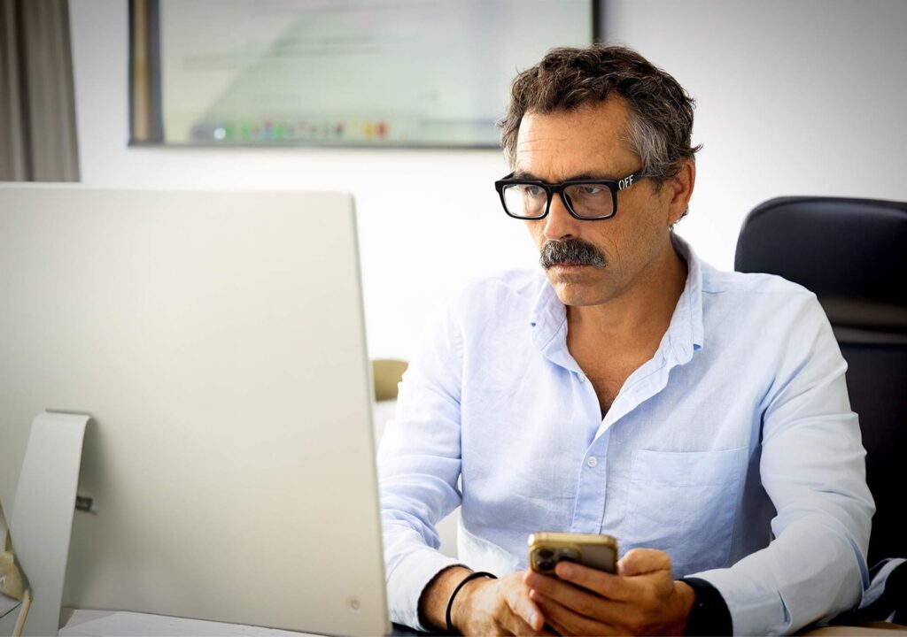 José Luis Bahamonde, cofundador y CEO de Agencia EGOS
